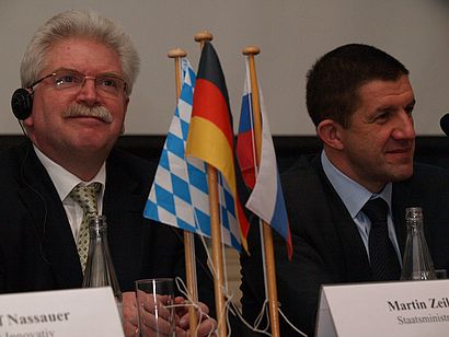 Bayerns Wirtschaftsminister Martin Zeil