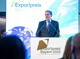 IHK Exportpreis Bayern 2025 am 20. November 2025 in Muenchen.