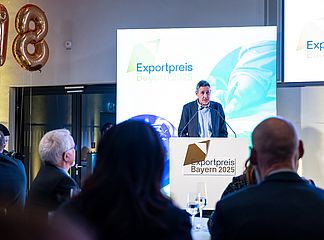 IHK Exportpreis Bayern 2025 am 20. November 2025 in Muenchen.