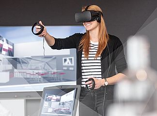 Dem 3D-Charakter kommt eine wichtige Bedeutung bei virtuellen Messen zu, wie das Fotobeispiel (Foto: Kai Arndt)