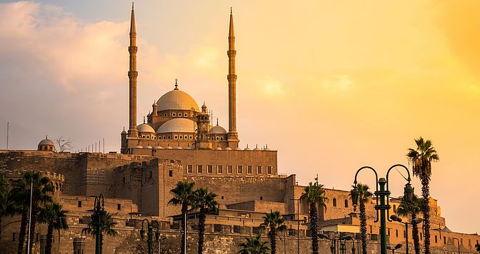 Mosque of Muhammed Ali in Cairo Egypt, Adobe Stock