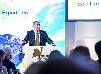 IHK Exportpreis Bayern 2025 am 20. November 2025 in Muenchen.