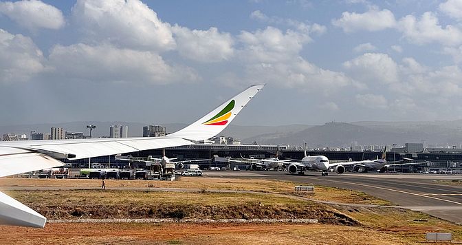 Flughafenbetrieb am Addis Ababa Bole International Airport, Adobe Stock von Dave
