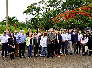 Staatssekretär Roland Weigert hat mit einer hochrangigen bayerischen Wasserstoffdelegation Kolumbien besucht. (Foto: StMWi)